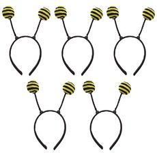 Party09 蜜蜂髮箍, 黃色, 5個