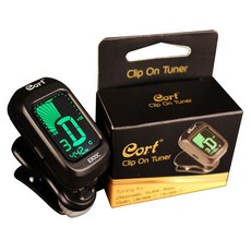 Cort 吉他調音器和尤克里裡調音器, E300C, 黑