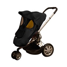wowbaby Quinny Buzz專用四季帽型推車罩, 黑色