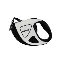 유앤펫 LED 불사신 자동 리드줄, 화이트, 1개