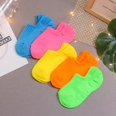 DRESSHOUSE 孩童素色隱形襪 5雙