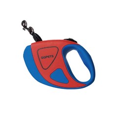 유앤펫 LED 불사신 자동 리드줄, 레드, 1개