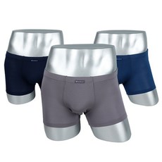 男款四角內褲 3入