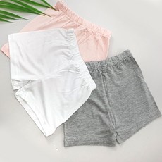 女童四角棉質安全褲3件組