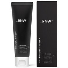 RNW 如薇 男士控油磨砂泡沫洗面乳, 120ml, 1入