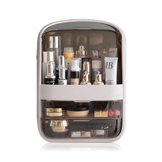 化妝品收納盒 XL號 粉紅色, 粉色, 1個