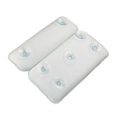 MONACO OLIVE 浴缸SPA枕頭, 1個, 白色