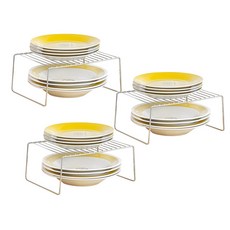 msliving 韓國製不鏽鋼碗盤整理架, 銀色