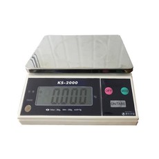 京仁產業雙向數位多功能電子秤 KS系列 KS-2000 最大2000g 1g單位, 混色