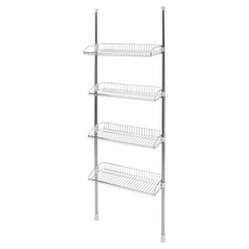 spider loc 立柱式浴室整理架 4層 600, 混合色, 1個