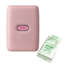 FUJIFILM 富士 攜帶式照片打印機+底片 10入, FI017W(Dusky Pink)