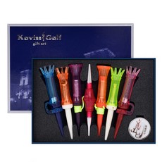 Corbis 運動高爾夫用品球標隨機送+夾子架+高爾夫球T恤隨機送8p禮盒GS7759, 混色, 1套