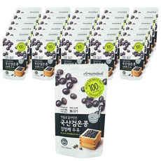 아름뜰 맷돌로 갈아만든 검은콩 검정깨 두유, 185ml, 63개