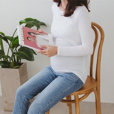 BORIMOM 孕婦素色長袖T恤