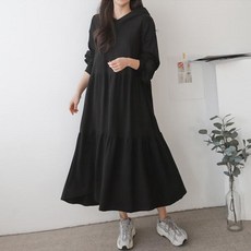 Motherlike 日常連帽孕婦連身裙 G702