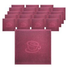 Cafe Haengju Shiraz Living 純棉抹布 紫色, 20個