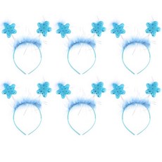 LivingDA 星星造型髮箍, 藍色, 6個