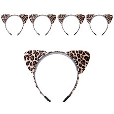 LivingDA 斑點貓頭帶2號, 混合顏色, 5個