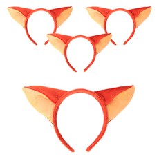 Party09 狐狸髮箍, 混合顏色, 4個