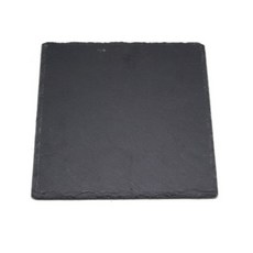 BELLE design 石製方形盤, 黑色, 1個