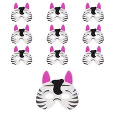 Party09 EVA 動物面具, 斑馬, 10個