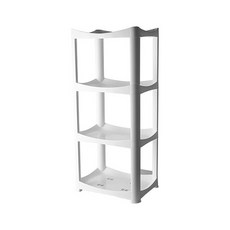 10X10 4層收納架, 白色
