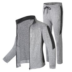 스카이패션 남성용 기능성 아웃도어 멜란지 스트레치 트레이닝 상하세트