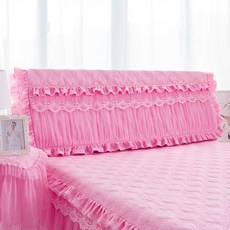 lovinglab Estina蕾絲床頭罩, 粉紅色, 1個