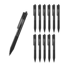 Monami FX 153 圓珠筆 0.7mm, 黑色, 12個