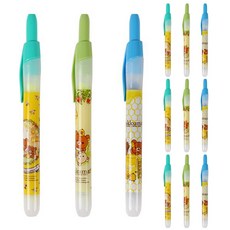 拉拉熊按壓式螢光筆, 隨機發貨, 12個