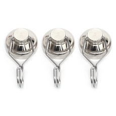 회전 램프 자석, 실버, 3개