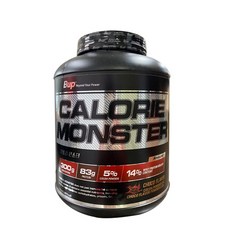 BUP 卡路里怪物巧克力味增重劑 1 包, 1個, 4公斤