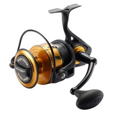 PENN Spin Fisher 6 大型旋轉捲軸, 8500, 黑色+金色