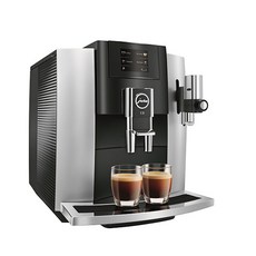 유라 전자동 커피머신 1.9L, NEW E8, 크롬