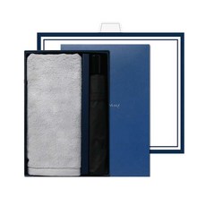 Songwol 松月 新色彩素色毛巾 150g 30支棉紗 + SW 色彩素色 3折傘 + 購物袋, 隨機出貨, 1套