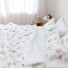 CHOUETTROOM Hollygarden超細纖維薄被, 粉色