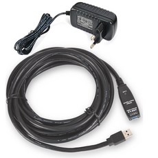 NEXTU USB3.0 中繼延長線 + 線材轉接器 NEXT-USB05U3PW, 1個, 5m