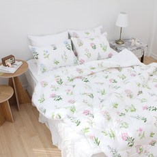 CHOUETTROOM 霍利花園半超細纖維薄被, 粉紅色