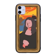 유스픽 명화 시리즈 리얼 글라스 휴대폰 케이스