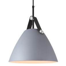 cityo 皮革吊燈, 灰色