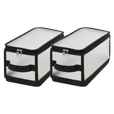 nOVA LIVING ONNI 生活收納箱 XS 6.7L, 黑色, 2個