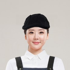 TEAMCOOK 可調整廚師帽 TSC-515, 黑色的, 1個