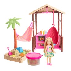 Barbie 海灘遊樂場芭比娃娃配件組, 混色