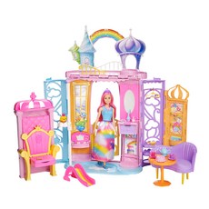 Barbie 城堡造型芭比娃娃配件組, 混色