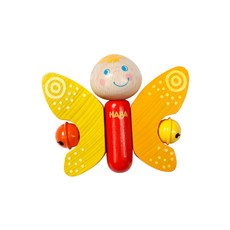 HABA 蝴蝶造型搖鈴 HB304726, 混色