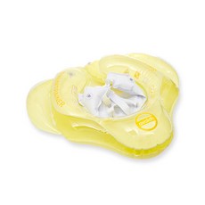 avalon 孩童造型游泳圈 M號, 黃色, 1入