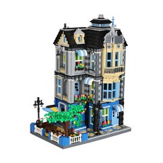 WANGE 萬格 花園咖啡屋積木, 混合顏色, 1個