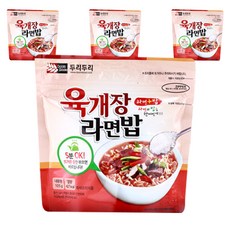 DOORI DOORI 辣牛肉湯拉麵飯, 105g, 4包