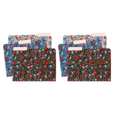 RIFLE PAPER WILD ROSE 文件夾 3 種 x 2p 套組, 混色, 1套