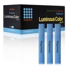 HAGOROMO 碳酸螢光粉筆, 藍色, 72支